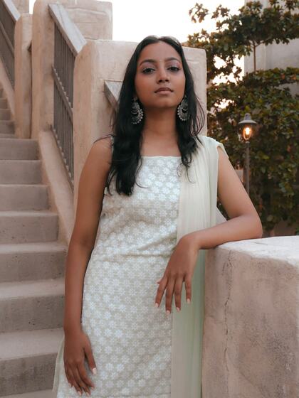 Kiara Chanderi Kurta